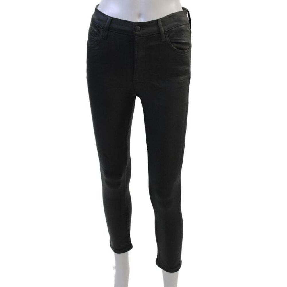 C of H Los Angeles Women Ankle Jegging Biker Pants Black Size 25